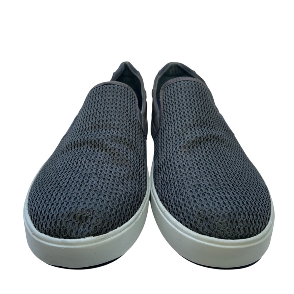 OluKai Lae'ahi Slip On Shoes Mens Size 14 Breathable Mesh PU Footbed Gray - Picture 2 of 7